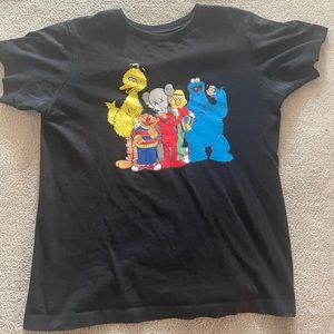 KAWS x Uniqlo x Sesame Street Group #2 Tee